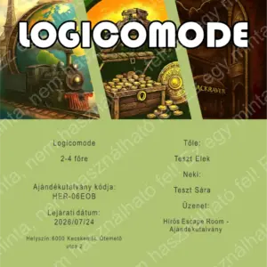 Logicomode Ajándékutalvány